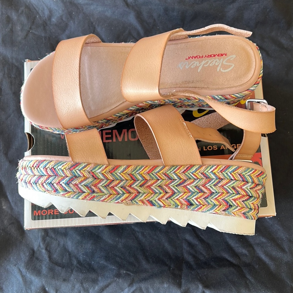 espadrille platform wedge sandals
